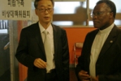 KNCC 총무, WCC 총무와 함께 피랍자가족 비상대책위원회 방문